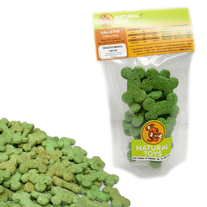 GALLETA de MENTA y FIBRA Natural (Reduce el Mal Aliento) 80 GR