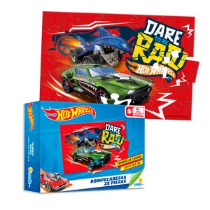 ROMPECABEZAS X 25 PZAS ESTANDAR HOT WHEELS