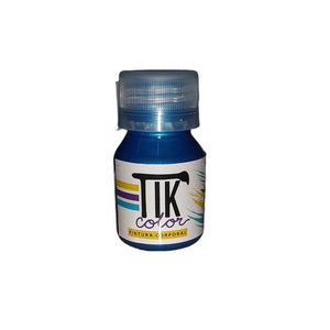 Tik Color Pintura Corporal Azul Claro Metal