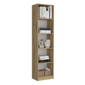 Estante Home E2 5 Espacios 180 X 45 RTA Macadamia Blanco