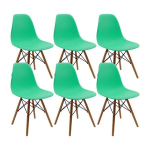 Kit x6 Sillas Boxbit DKR Tipo Eames
