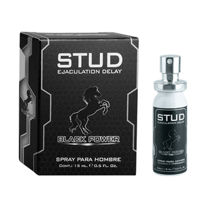 Retardante íntimo stud spray black power x 15 ml