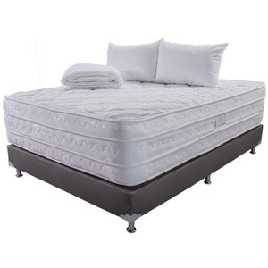 Combo Colchón Premier Doble Pillow - Firmeza Suave