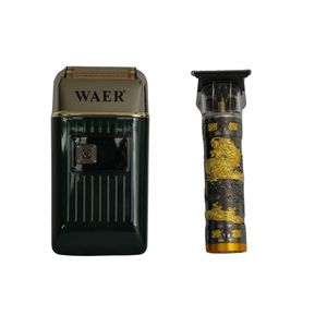 Combo Corta Cabello Profesional 2 en 1 Ajustable y Recargable