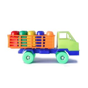 Vehículo tipo Camión Estaca con Bloques Marca Boy Toys