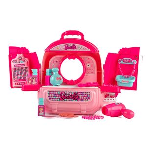 Maletin tocador 2 en 1 con accesorios juguete para niñas