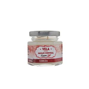 Velas para masaje corporal flavor cereza