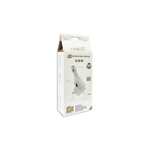 3 IN 1 USB RETRACTABLE CHARGER FOR IDEVICES / REF 60038