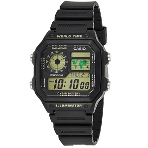 Reloj Casio AE-1200WH-1B Negro Deportivo Para Hombre