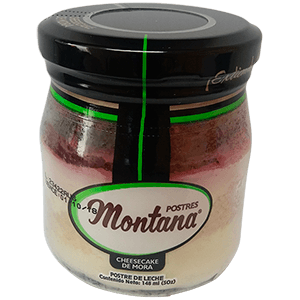 POSTRE MONTANA CHEESCAKE MORA
