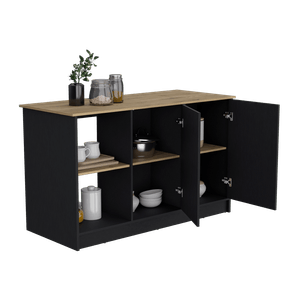 Isla de Cocina Juniper 90 X 150 RTA Wengue macadamia