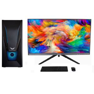 Computador  Gaming Compumax Monitor 27" Compumax 165HZ FHD Procesador AMD RYZEN 7 5700G Memoria 16GB Disco Duro SSD 512GB  Sistema Operativo Linux