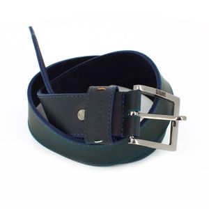 CINTURÓN HOMBRE MARCA SAN POLOS COLOR AZUL