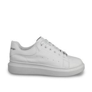 TENIS CASUAL MUJER MARCA EDDIES COLOR BLANCO/BLANCO