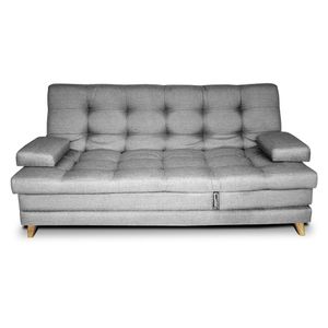 Sofacama  Balmain Tela Gris