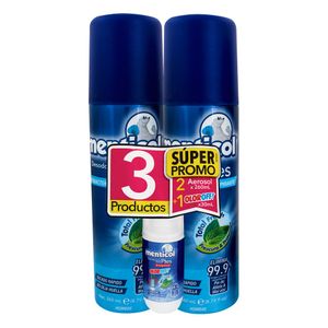 OFERTA SUPER PROMO DESODORANTE PARA PIES MENTICOL 2 UND X 260 ML + OLOR OFF