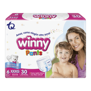 PAÑAL WINNY PANTS ETAPA 6/XXXG