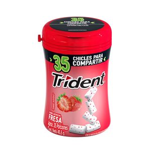 CHICLES TRIDENT FRESA SIN AZUCAR