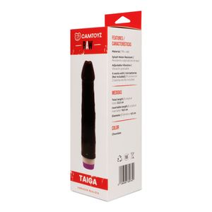 Consolador vibrador taiga 22 cm