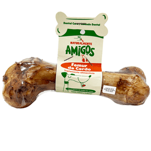 Hueso Pernil de Cerdo Natural y Deshidratado para Perros