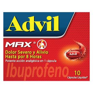 ADVIL MAX X 10 CAPS
