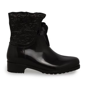 BOTAS IMPERMEABLES NIÑA MARCA SUPRESAN COLOR NEGRO