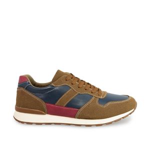 TENIS CASUAL HOMBRE MARCA BREAKER COLOR CAFE