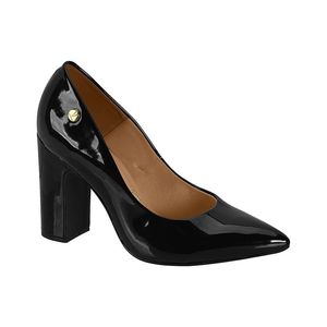 MUJER ZAPATO TACON MARCA VIZZANO COLOR NEGRO