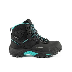 BOTAS MUJER KUMBRE NEGRO AGUA MARINA