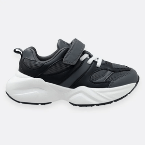 TENIS DEPORTIVO NIÑO MARCA OFFCORSS NEGRO