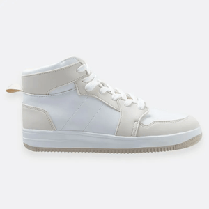 TENIS BOTA NIÑO OFFCORSS BLANCO Y BEIGE