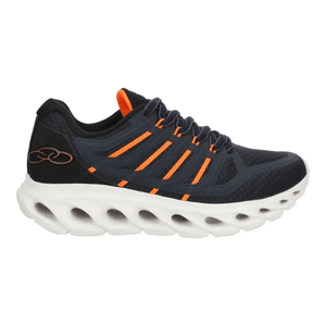 TENIS NIÑO OLYMPIKUS COLOR MARINO NARANJA