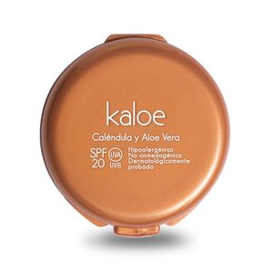 POLVO COMPACTO KALOE SPF 20 N° 3 MIEL