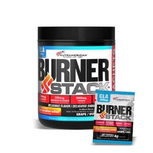 Burner Stack X 50 Sobres Reductor de Grasa + Pre entreno