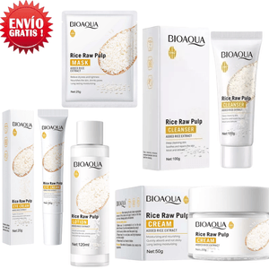 Rutina Facial De Arroz Coreana, Bioaqua