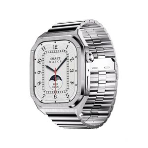 Reloj Inteligente Full Touch FitCloudPro Incluye Dos Pulsos HD40 Plateado
