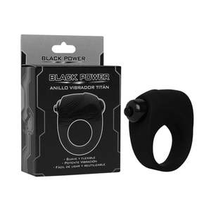 Anillo vibrador black power titan
