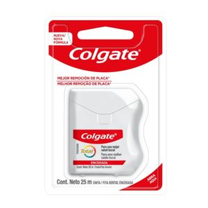 SEDA DENTAL COLGATE TOTAL ENCERADO 25 MTS (CINTA)