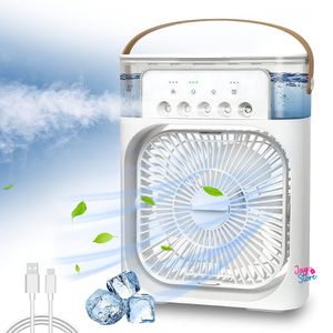 Ventilador Enfriador Humidificador Led Aire Acondicionado