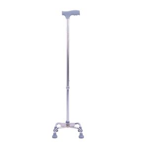 Baston De Aluminio Adulto Plenia 4 Puntos Base Corta