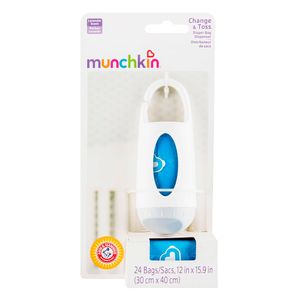 DISPENSADOR DE BOLSAS + 24 BOLSAS B11302 MUNCHKIN