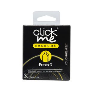 PRESERVATIVO CLICKME PUNTO G