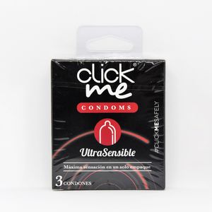 PRESERVATIVO CLICKME ULTRASENSIBLE