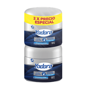 OFERTA DESODORANTE YODORA HOMBRE CREMA TOTAL CONTROL