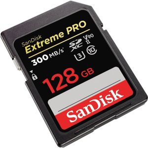 Memoria Sandisk SD Extreme PRO 128GB 300MB SDHC-SDXC UHS-II