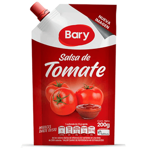 SALSA DE TOMATE BARY X 200