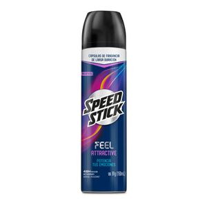 DESODORANTE SPEED STICK SPRAY FEEL ATTRACTIVE HOMBRE