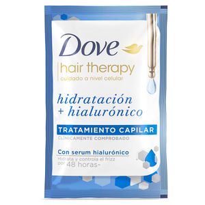 TRATAMIENTO CAPILAR HIDRATACION + HIALURONICO DOVE HAIR THERAPY