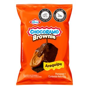 BROWNIE CHOCORAMO CHOCOLATE Y AREQUIPE
