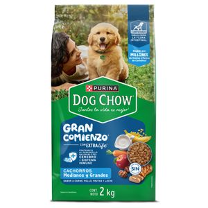 ALIMENTO PERROS DCHOW GRAN COMIENZO CACHORRO MEDIANOS Y GRANDES